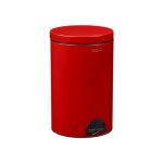 Poubelle de cuisine  pdale 20l fabriqu en france rouge