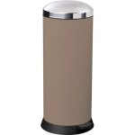 Poubelle de cuisine � p�dale 30l fabriqu� en france moka