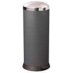 Poubelle de cuisine � p�dale 30l fabriqu� en france gris anthracite