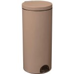 Poubelle de cuisine  pdale 30l fabriqu en france moka