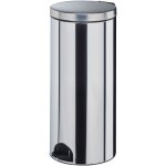 Rossignol - poubelle elora 30l inox brillant