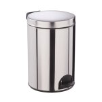 Poubelle de cuisine � p�dale 14l fabriqu� en france inox