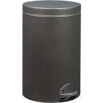 Poubelle de cuisine à pédale 20l fabriqué en france noir basalte Poubelle de cuisine à pédale 20l fabriqué en france noir basalte