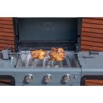 Rtisserie - campingaz - broche universelle + moteur 230v - acier maill - pour volaille jusqu 3kg