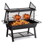 Rôtissoire barbecue - blumfeldt - milos alto - acier inoxydable - housse de pluie incluse - rôtisserie ... Rôtissoire barbecue - blumfeldt - milos alto - acier inoxydable - housse de pluie incluse - rôtisserie ...