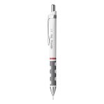 Porte mine - rotring - tikky - hb 070 mm - rechargeable - effaable - blanc