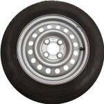 Roue remorque 155 / 70x13 - 4 trous 100 mm dport 30 mm