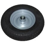 Roue remorque 350x8 - 4 plys - moyeu noval