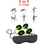 Roue abdominale babi sport core double ab roller - noir