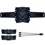 Roue abdominale no2907 noir entranement ceinture abdominale lectrostimulation abs stimulateur musculaire ...