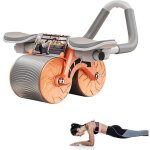 Roue abdominale  rebond automatique ab roller avec support de coude roulette abdominaux pour entranement ...