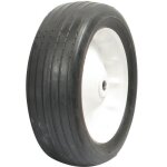 Roue en acier  moyeu dport adaptable pour mtd - profil lign - : ext: 260mm - alsage: 1587mm largeur: ...