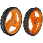 Roue adaptable husqvarna - partner - mc culloch pour modles m4553 p4553 m5553 p5553 m6553d p6553d m7053d ...