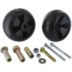 Roue anti - scalp adaptable john deere pour 737 757 ztrak avec carters de coupes de 60 - avec visserie ...