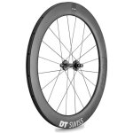 Roue arri�re de v�lo dt swiss trc 1400 dicut 65 t en carbone - noir