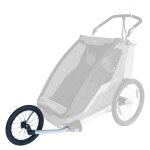 Roue avant de jogging - fuxtec - remorque v�lo sport cruiser