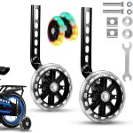 Roues dentraînement pour vélo universel pour enfant - noir Roues dentraînement pour vélo universel pour enfant - noir