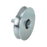 Roue ou galet de portail - - diam�tre 80 mm - rail gorge v