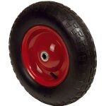 Roue gonflable 380mm alsage 16mm pour brouette