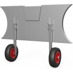 Remorque roues de mise  leau pour annexes roues de halage pour pneumatiques tableau arrire pliable ...