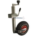 Roue jockey pneumatique robuste et le collier (48mm)tr005