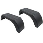 Pour les roues de la remorque 8 garde - boue en plastique / paire / aile aile tr001