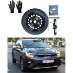 Roue de secours galette 16 pour kia stonic avec cric cle sac et guants 125 / 80