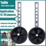Roues stabilisatrices dentranement de vlo - yes - universel rglable pour enfant