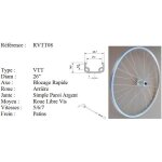 Roue arri�re 26 - jante simple paroi - freins � patin - 5 / 6 / 7 vitesses