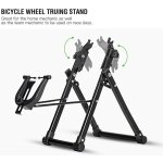 Roue de v�lo d�voileur support roue de bicyclette entretien accueil m�canicien stand d�voileur hb042