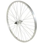 Roue vtt 26 arriere alu moy alu axe plein roue libre 1v. (vendu avec ecrou 10x100)