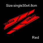 Rouge - autocollant r�fl�chissant en vinyle pour moto yamaha d�calcomanies de logo yzf r1 r3 r6 nmax ...