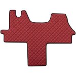 Rouge complet couverture tapis eco cuir pour boxer 2 ducato 3 pull 2 bus 2006 - 2014