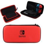 Rouge - sacoche dur voyage pochette de protection sac pour nintendo switch