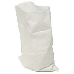 Rouleau de 10 sacs  gravats tisss blanc - dulary - sapp55x95b