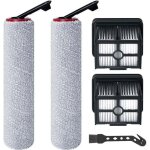 Rouleau de brosse de rechange et filtre hepa pour dreame h15 pro / h15 mix / h12 pro flexreach aspirateur ...