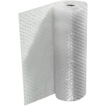 Rouleau de film bulle - apli - 13136 - 05 x 5 m - double couche - translucide