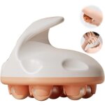 Rouleau de massage - non spécifié - 10. 5x9x8cm - anti - cellulite - orange et blanc - 178g Rouleau de massage - non spécifié - 10. 5x9x8cm - anti - cellulite - orange et blanc - 178g