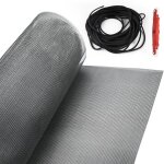 Rouleau moustiquaire 500x150cm toile moustiquaire fibre de verre moustiquaire au metre filet anti moustiques ...