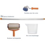 Rouleaux peinture magique anti - �claboussures anti - gouttes avec r�servoir et manche extensible