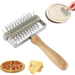Rouleau pique - ptepte  pizza docker en acier inoxydablerouleau  ptisserie pour pizza rouleau pique ...