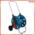 Rouleau de tuyau darrosage - akozon - enrouleur 60 m - sur roues - portable - antid�rapant