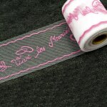 Rouleau vive les mariés - fuchsia rose fuchsia Rouleau vive les mariés - fuchsia rose fuchsia