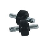 Roulette / avant * 2 ss - 2230002510 pour aspirateur xforce 15. 60 xforce flex 11. 60 xforce flex 12. ...