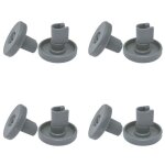 Roulettes de panier pour lave - vaisselle - inf - pack de 8 darkgrey 40 mm - aeg privileg zanussi Roulettes de panier pour lave - vaisselle - inf - pack de 8 darkgrey 40 mm - aeg privileg zanussi