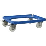 Chariot de transport alutec 05200 plastique charge max: 250 kg rouleur - plateau roulant - coins roulants ...