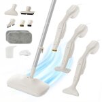 Rouny steamo x nettoyeur vapeur � main 1250w 25 - 3 bar r�servoir 250 ml chauffe rapide 25 s c�ble 6 ...