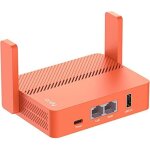 Routeur wi - fi de poche - cudy - ac1200 - 867 mbps - support vpn multiple - 2 ports ethernet