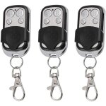 Rpanle tlcommande portail universelle 433 mhz porte de garage avec code fixe 4 boutons pour contrler ...