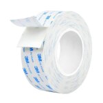 Ruban adhésif double face - 3m - 19 mm x 3 m - Étanche - multi - usages - haute adhérence Ruban adhésif double face - 3m - 19 mm x 3 m - Étanche - multi - usages - haute adhérence
